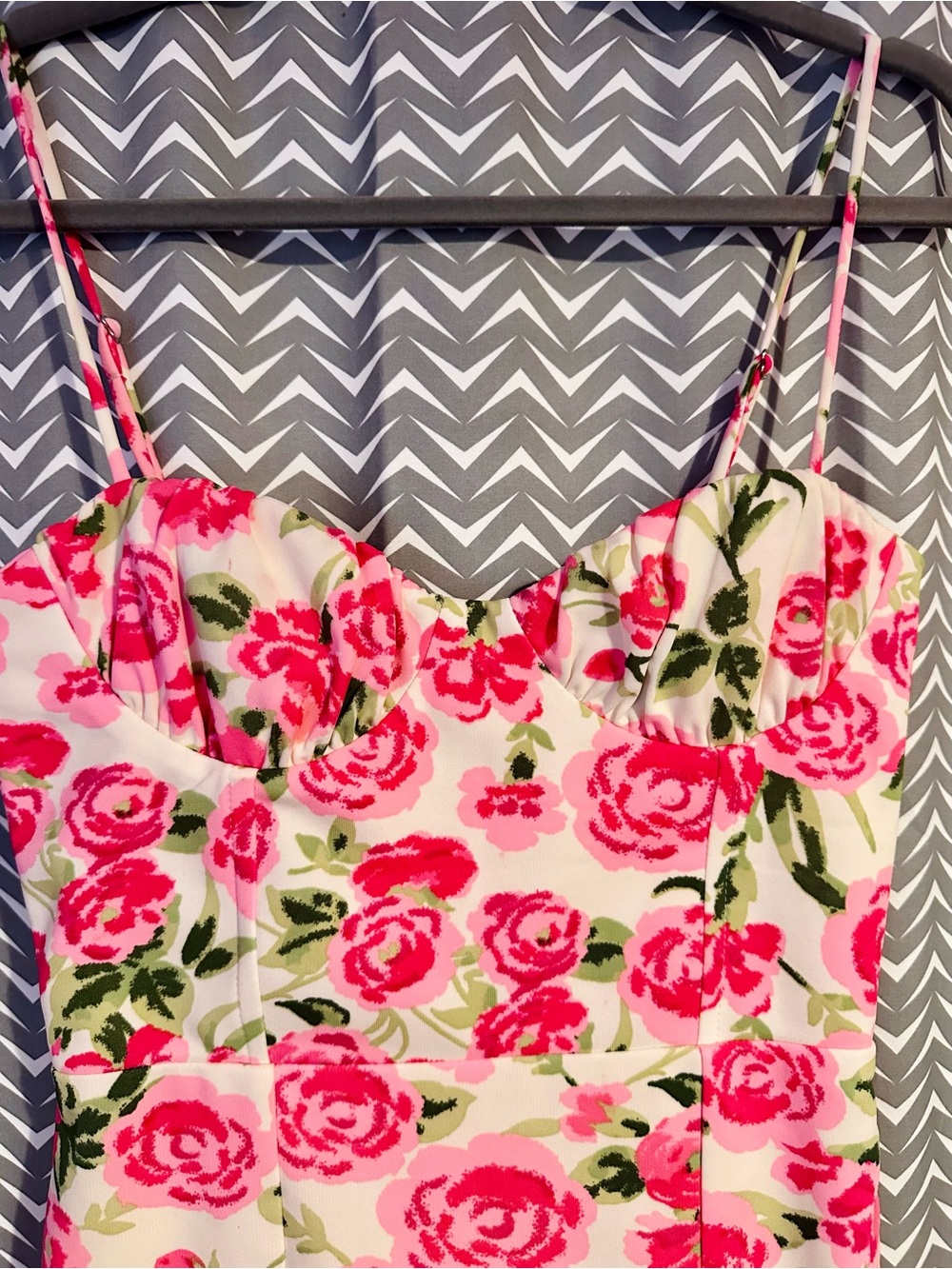 NWOT ZARA | Zara Floral Bustier Mini dress, Small - Picture 4 of 7